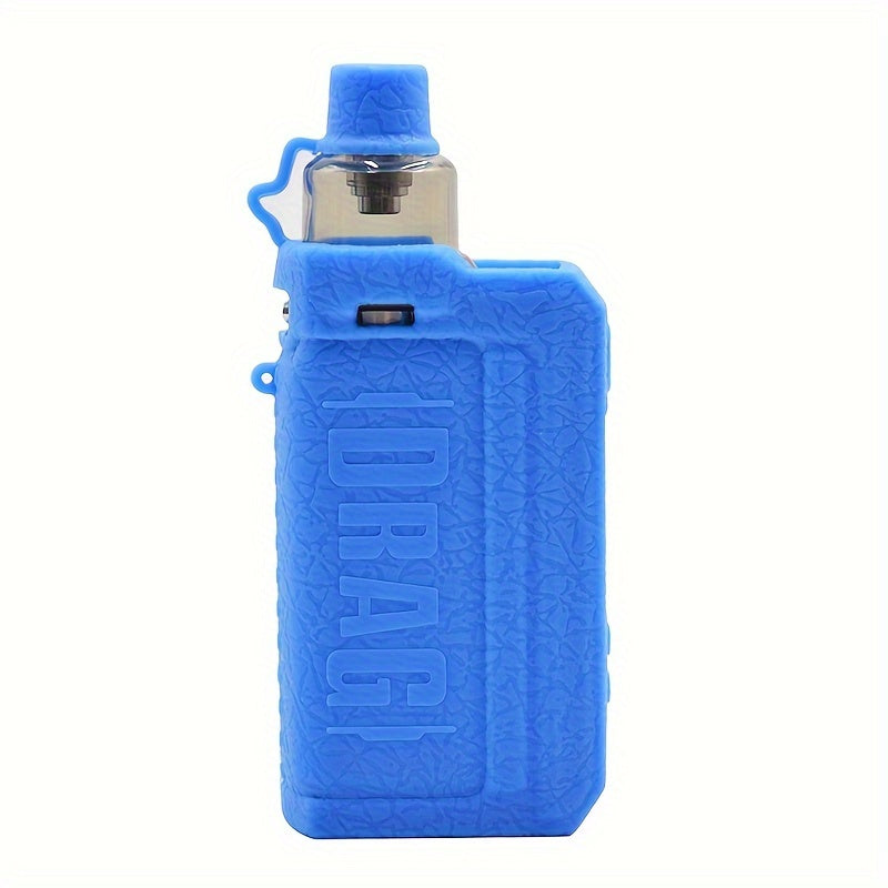 DRAG MAX Silicone Protective Case: Textured Soft Shell, Shockproof Cover for Voopoo E-Cigarettes