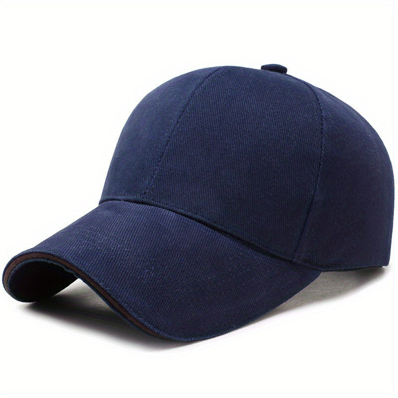 Christmas Gift: Low Profile Solid Color Baseball Cap for Men and Women, featuring a Classic Dad Hat Design