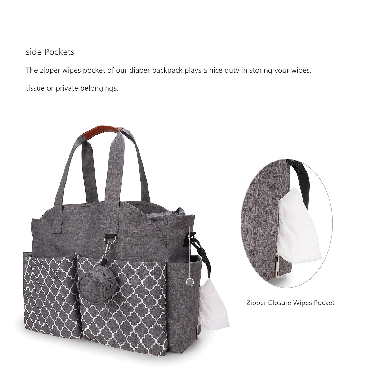 Gifts for Mom and Girls: Diaper Bag Tote Purse Satchel Messenger Perfect for Christmas, Halloween, and Thanksgiving