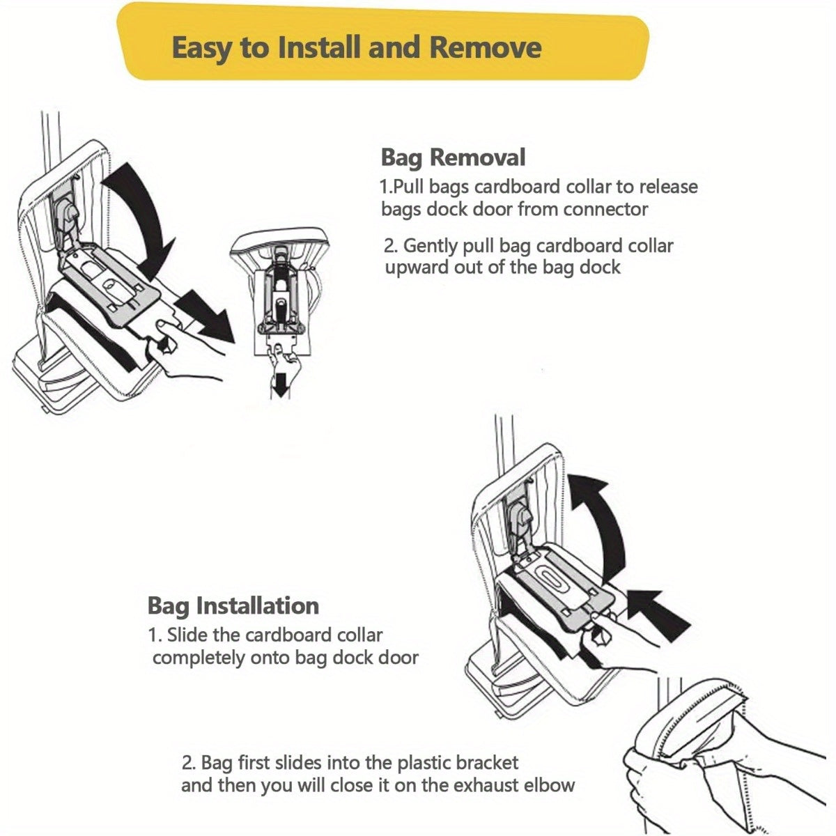 Get three high-efficiency vacuum bags that are compatible with Oreck XL Upright Models CC, XL7, XL21, and 2000-2800 Series. These bags fit XL & XL21 models including 100C, 9100C, 888G, 5000, 5300, 8300G, 9200, 9300, 9800, 2100, 2300, 2400, 2500, 2700