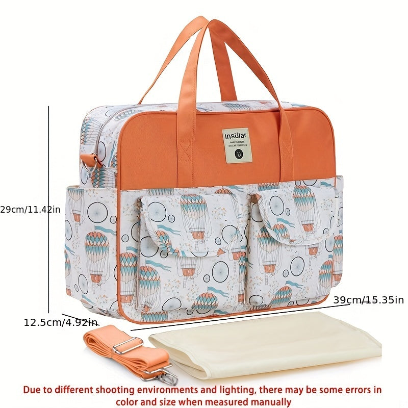 Multipurpose Messenger Bag for Pregnant Women: Waterproof Mother Bag with Portable Maternity Hand-held Design, Mommy Bag