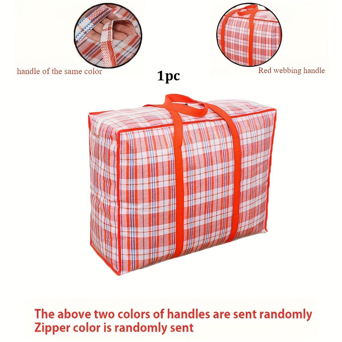 Foldable Storage Bags with Handles - Available in Sets of 1/2/3/4, Perfect for Organizing Quilts & Clothes during Seasonal Changes, Travel, and Moving