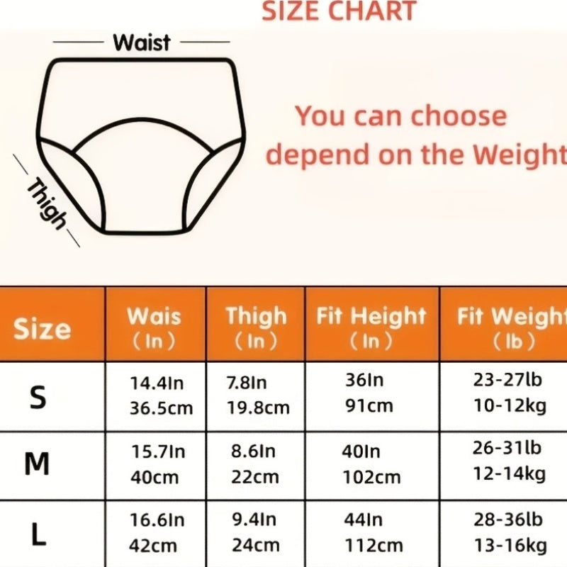 Adorable Garden Bear Korean-Style Gauze Potty Training Learning Pants for Spring/Summer Season, Waterproof Cloth Diapers, High-Quality Pure Diapers