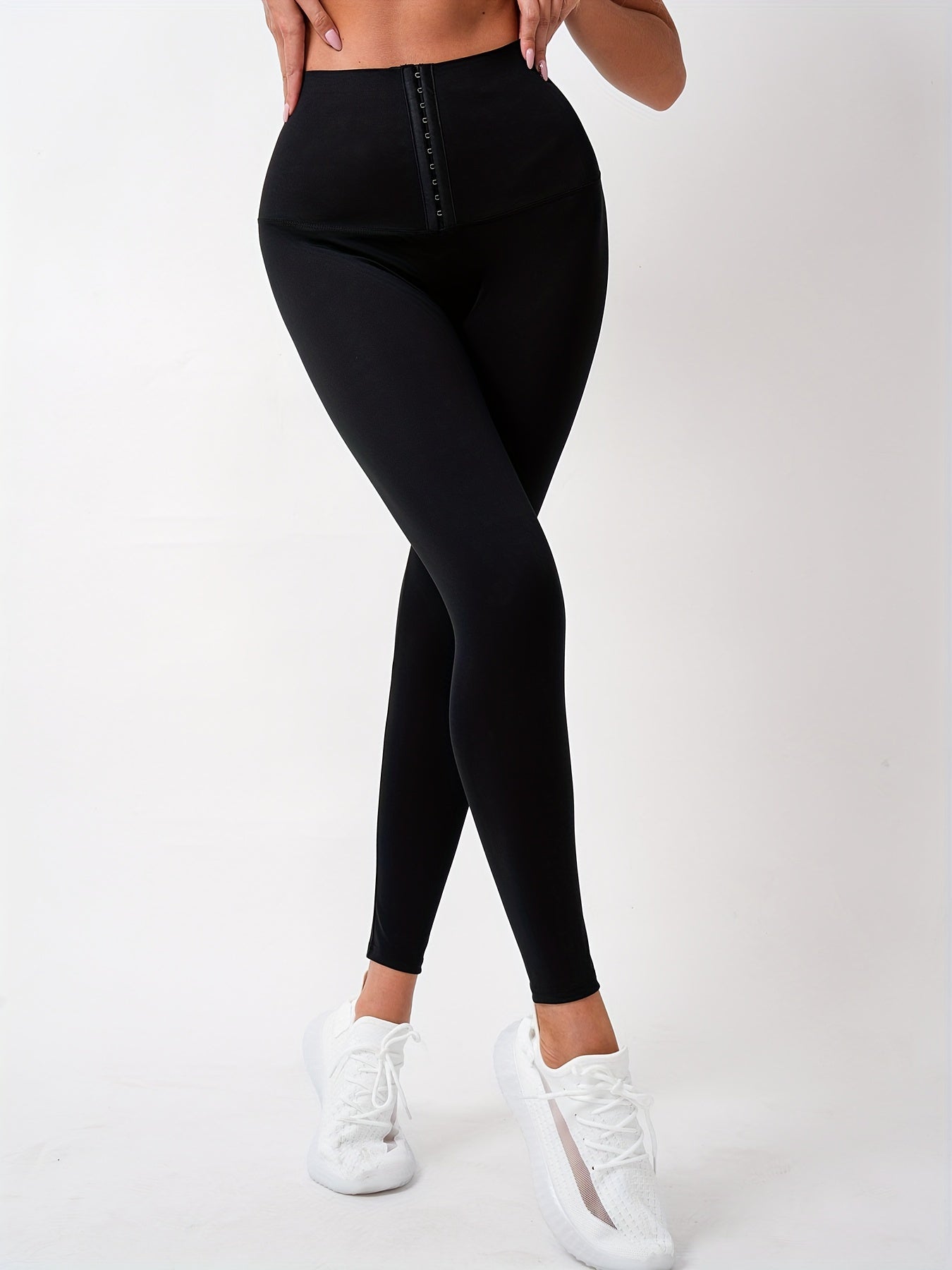 Belted sweatpants for women