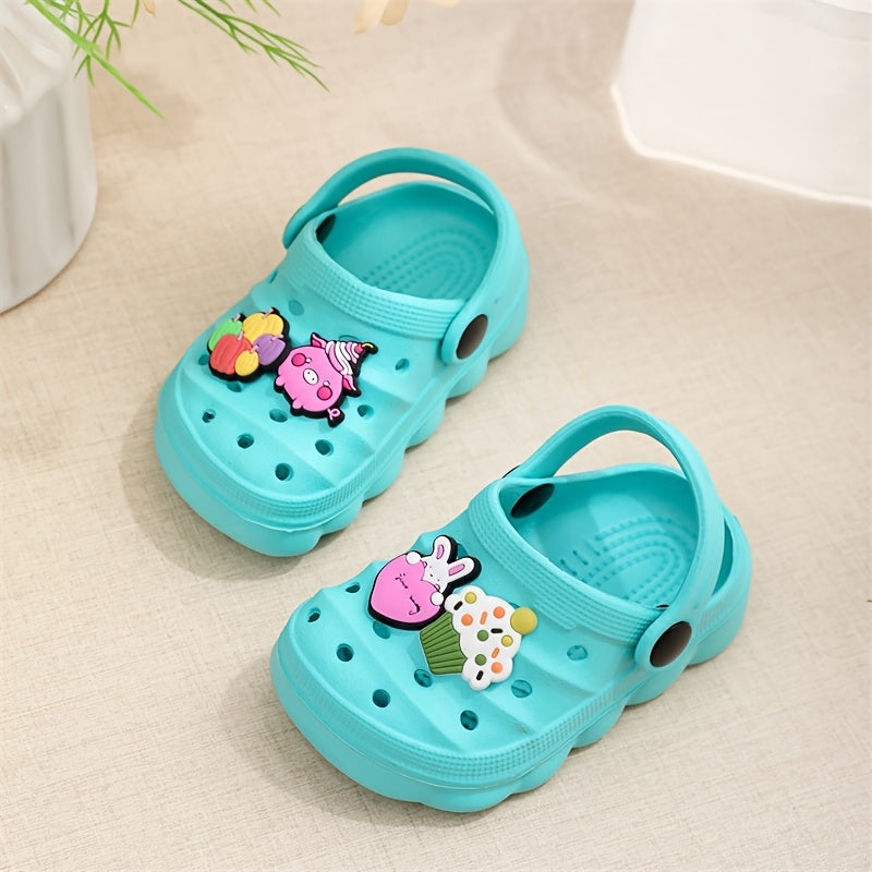 Children's Croc-style EVA slides: lightweight, durable, all-season sandals for ages 14 and under.