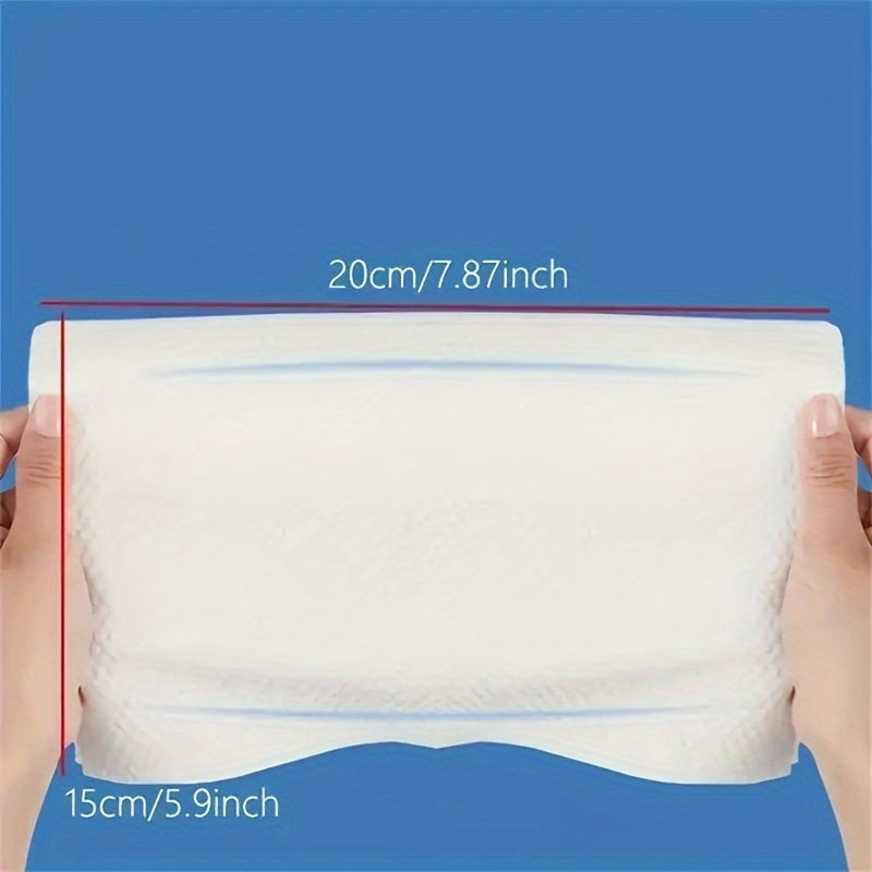 Soft disposable face towels for wet or dry use, ideal for makeup removal and cleaning in beauty salons or at home.