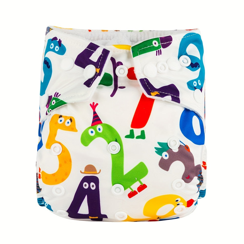 Soft Microfleece Babyland Cloth Diapers are designed for easy insert removal, with a double row snap for a secure fit. They feature delicate workmanship for comfort and leak protection, suitable for children ages 0-3.