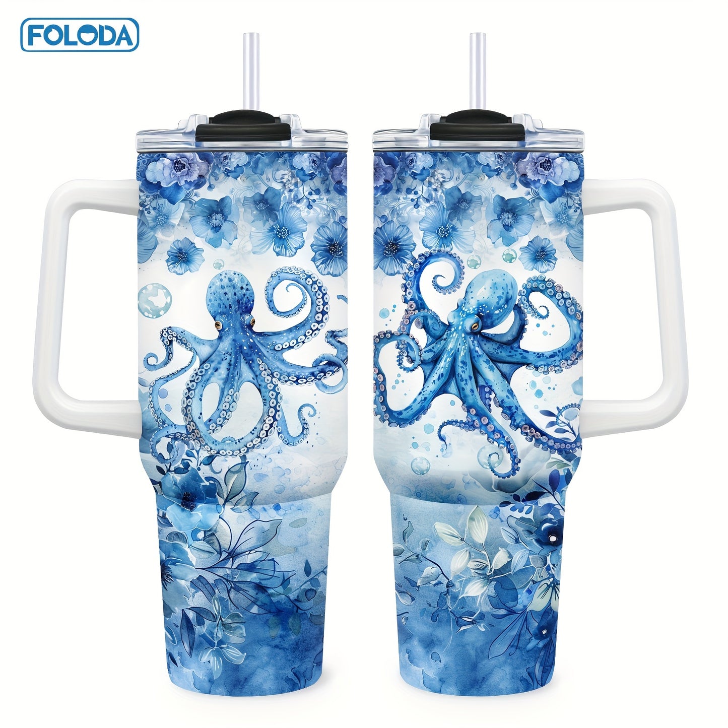 Stainless steel tumbler with sea turtle design, ideal gift for women on special occasions.