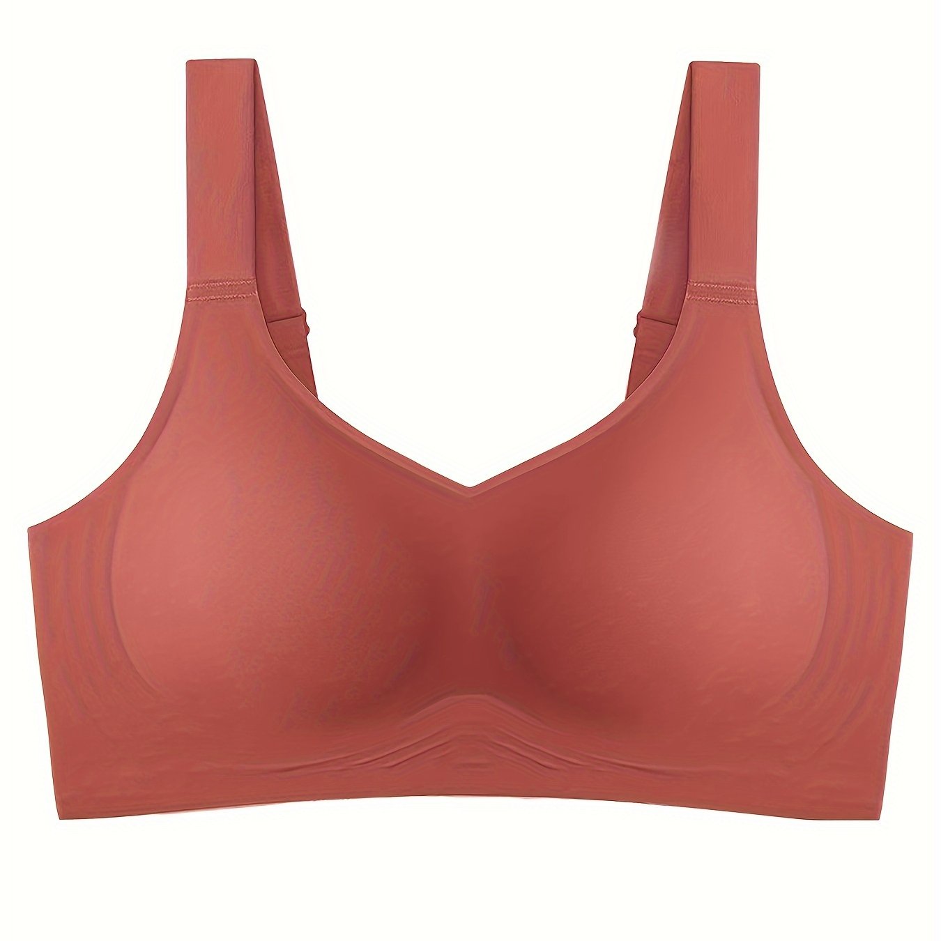 Women's seamless sleep push-up bra