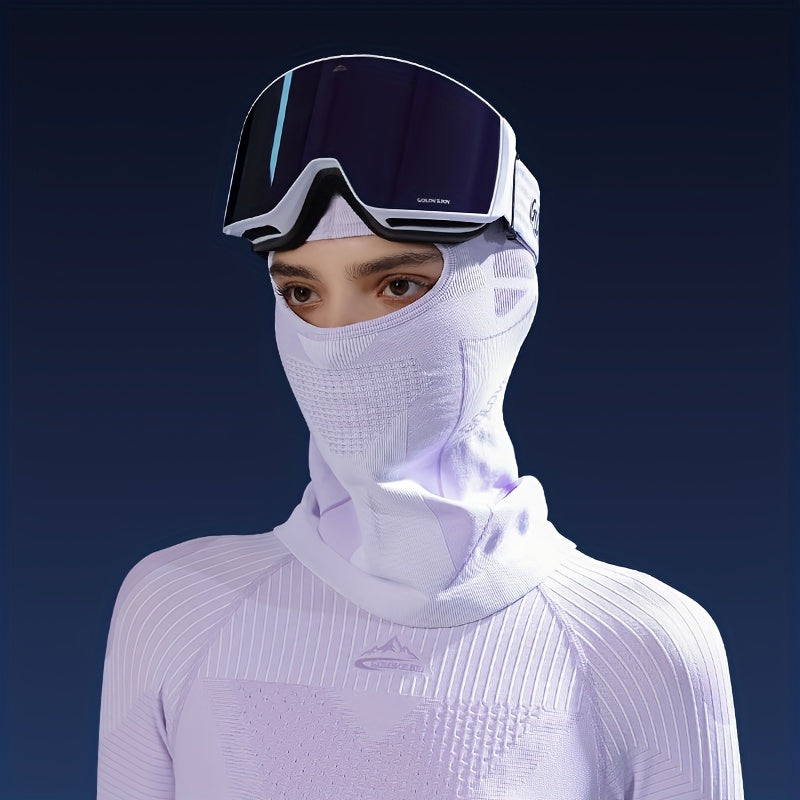 Winter Sports Ski Mask Neck Warmer is a popular choice for outdoor activities such as cycling. Made with windproof and breathable fabric, this face shield is available in a solid color option.