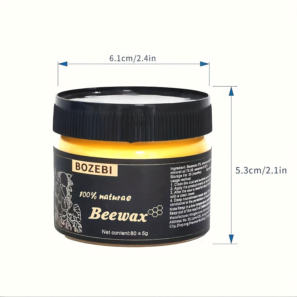 Redwood Maintenance & Polishing Oil for Wooden Floors and Composite Surfaces - Beeswax Furniture Polish Kit with Sponge, Essential for Home Cleaning