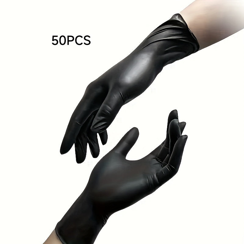 Choose from a selection of 20/50pcs high-quality, odor-free nitrile gloves designed for kitchen dishwashing.