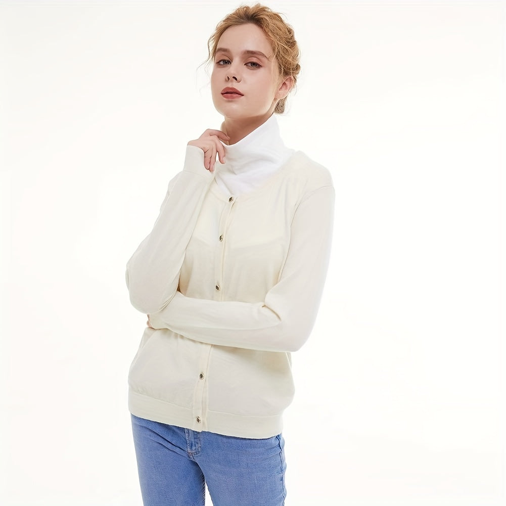 Women's Elastic Fake Collar for Casual and Warmth