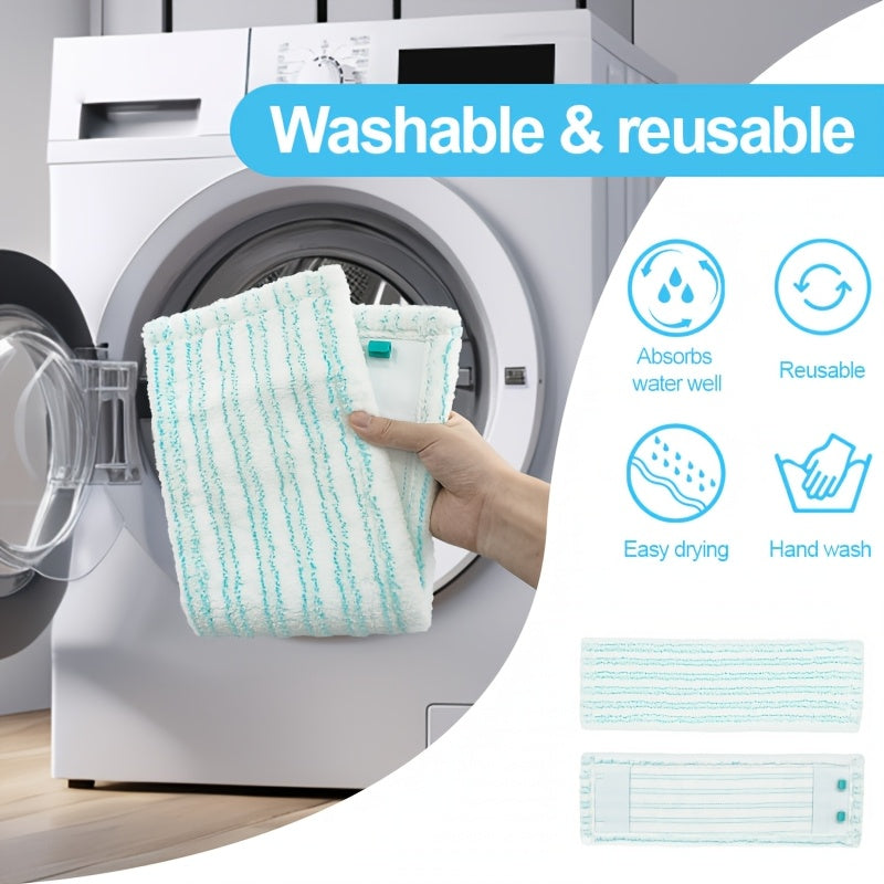 Introducing the Yuunaie XL New Style Leifheit Mop Replacement Pads - a set of 2/4/5pcs designed to be compatible with the Leifheit Profi XL Mop. These pads are easy to assemble and are perfect for deep cleaning, dusting, and washing. They are washable