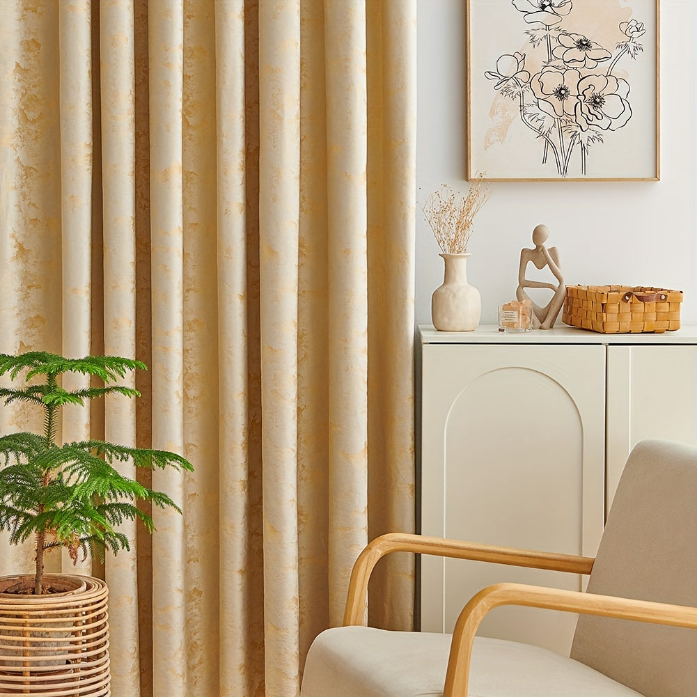 This bronzing velvet blackout curtain is suitable for various rooms in your home including the living room, bedroom, kitchen, bathroom, and can also be used for home decor purposes.