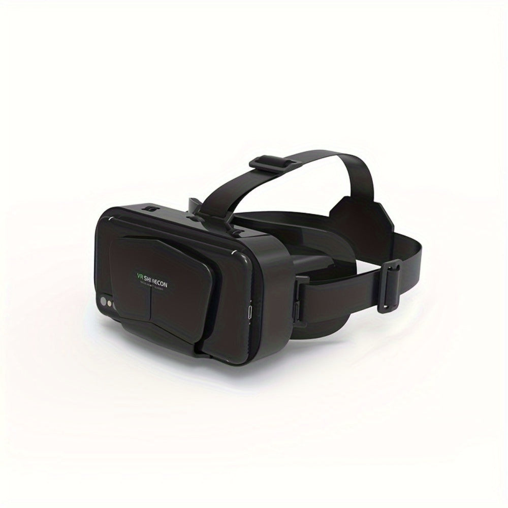 1pc 3D VR Smart Virtual Reality Glasses Headset - No Battery Required, Portable Design, Perfect for Gaming at Home or On-the-Go | Stylish 3D Glasses with Immersive Audio, Gaming Accessories.