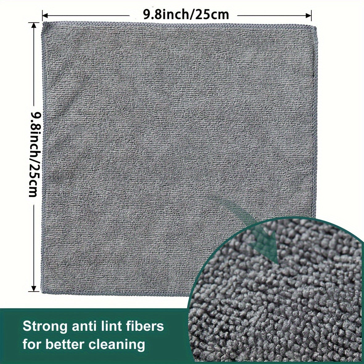 Top Pick: Grey Ultra Absorbent Microfiber Cleaning Cloth - High Performance, Streak-Free Mirror Shine Weave for Car Washing, 1200 Washes, Car Wash Accessories