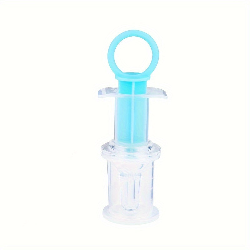 Silicone Baby Oral Syringe - BPA Free, Medicine Dropper Pacifier, Soft Infant Essentials Feeding Utensils with Nipple Pacifier for Medicine, Water, Juice