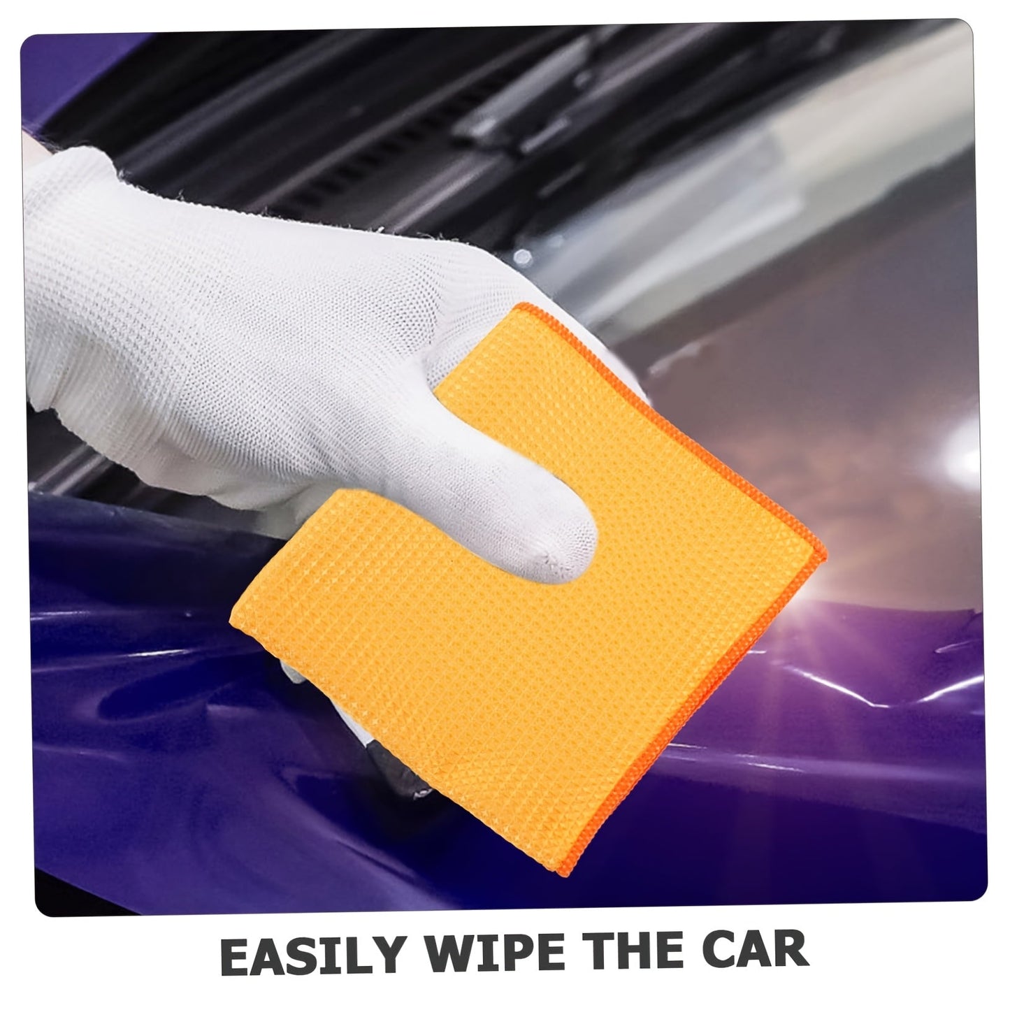 Green superfine fiber car cleaning wipes, washcloths, and towels for car wash, interior cleaning, and detailing. The ultimate auto detailing supplies for a sparkling clean car interior.