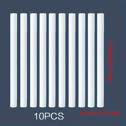 Humidifier replacement filter cartridges in quantities of 5, 10, 20, 30, and 50. Can be cut to desired length for easy replacement.