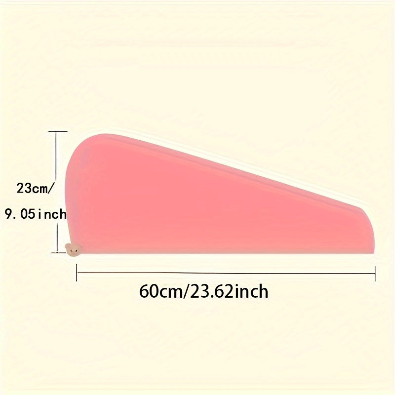 Быстросохнущая шапочка для волос для кудрявых волос, уменьшает пушистость, аксессуар для ванной.