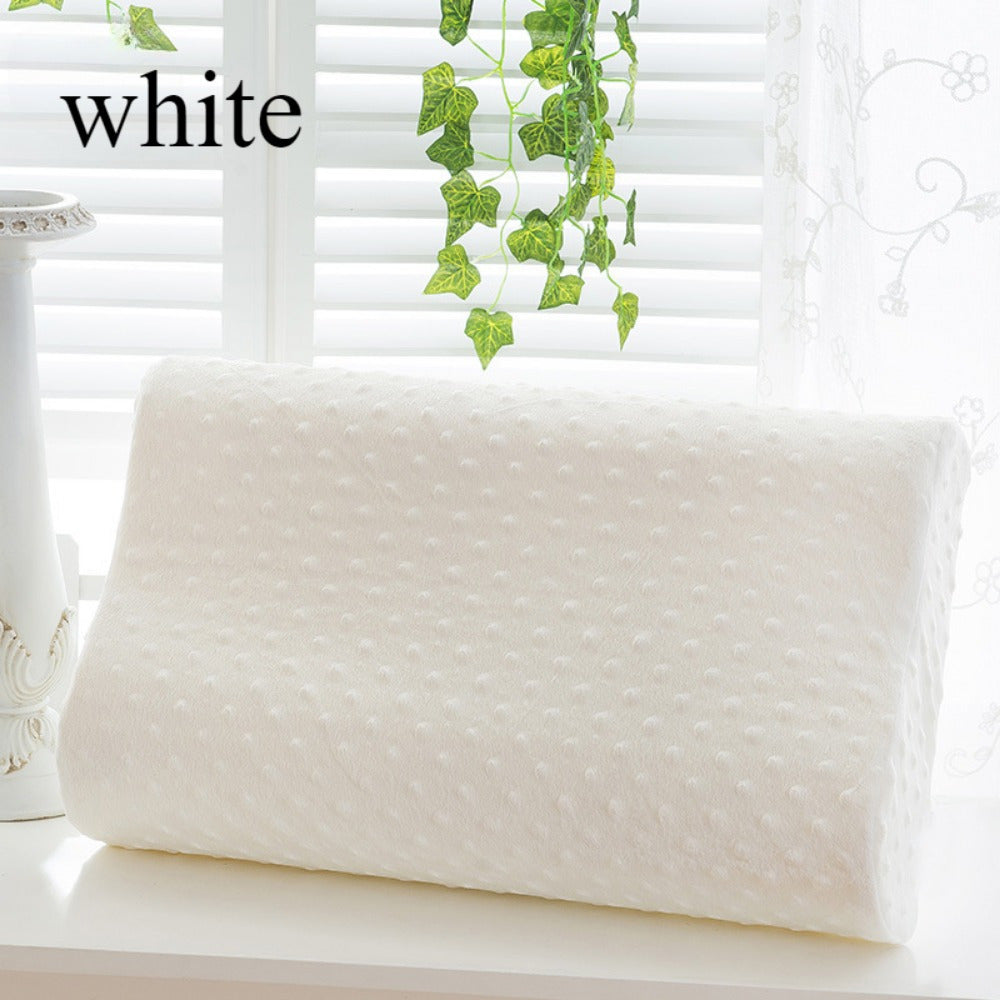 Soft and luxurious Bamboo Memory Pillow designed for adults - Provides slow rebound comfort, space-saving design, and makes the perfect gift