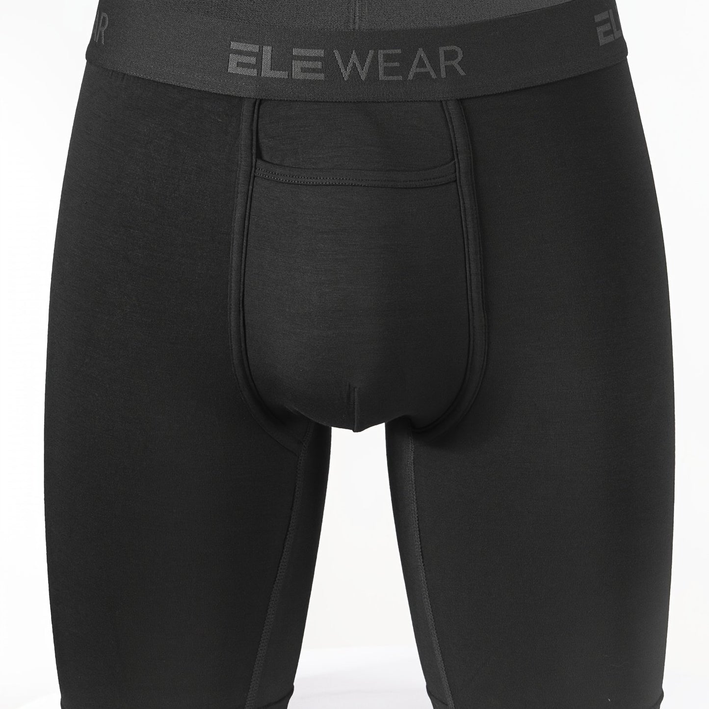 Men's Modal Underwear with breathable, soft, quick-drying, stretchy, anti-wear features and long boxer briefs shorts for sports.