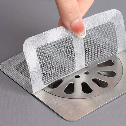 6 Nylon Drain Strainer Covers: Stop Hair, Flies, and Odors in Bathroom Sinks