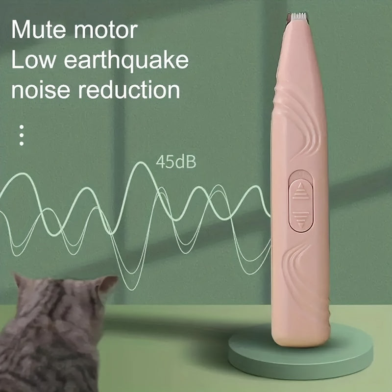 Professional-grade hair trimmer for pets: Keep your cat or dog's paws looking great with this electric pet clipper.