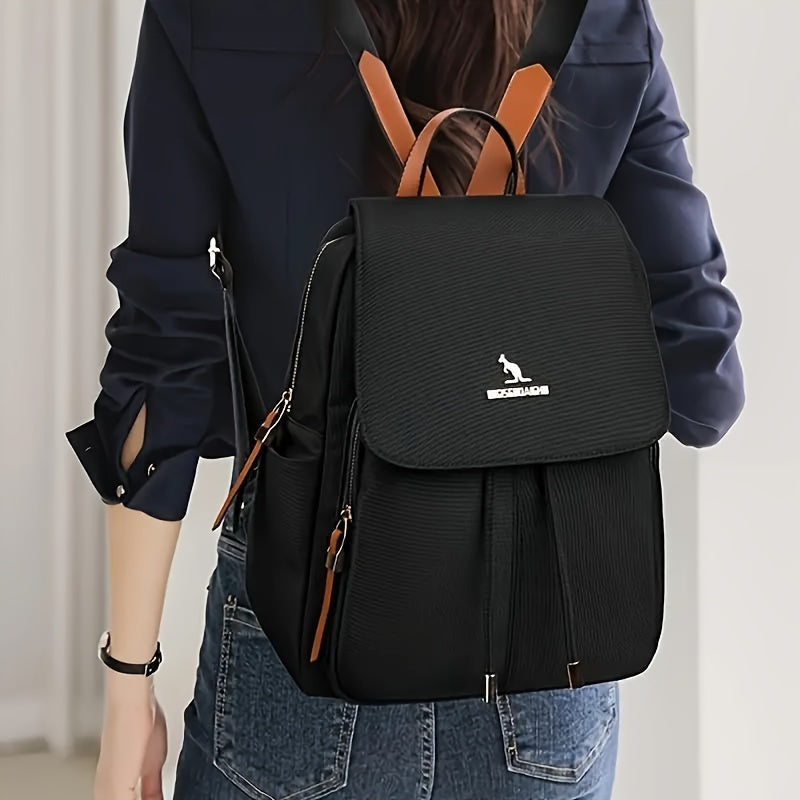 2024 Korean-style large capacity backpack for women, perfect for casual travel.