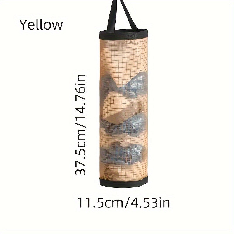 1 piece of Hanging Garbage Bag, Plastic Kitchen Decoration Bag, Hanging Grocery Shopping Bag, Commercial Restaurant Kitchen Garbage Bag Storage, Home Garbage Bag Storage