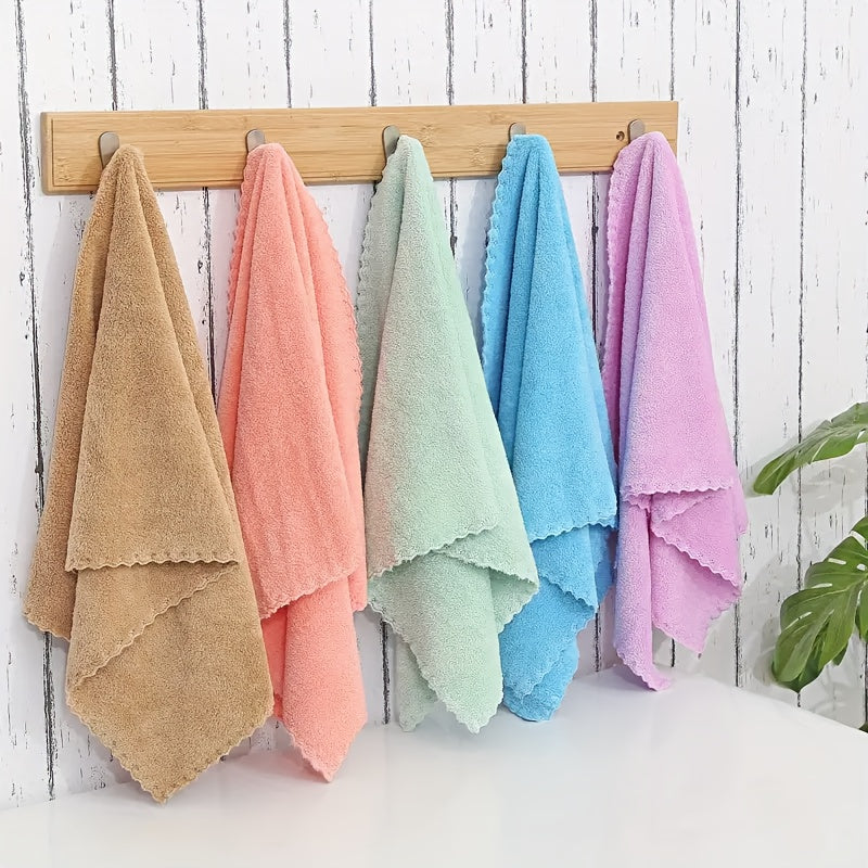 Ultra-Soft Microfiber Towel (34.01x73.99 cm) - Absorbent, Quick-Dry, Fade-Resistant - Ideal for Body, Sports, Yoga, Spa, Gym, Kitchen, Car - Blue, Pink, Purple, Gray, White