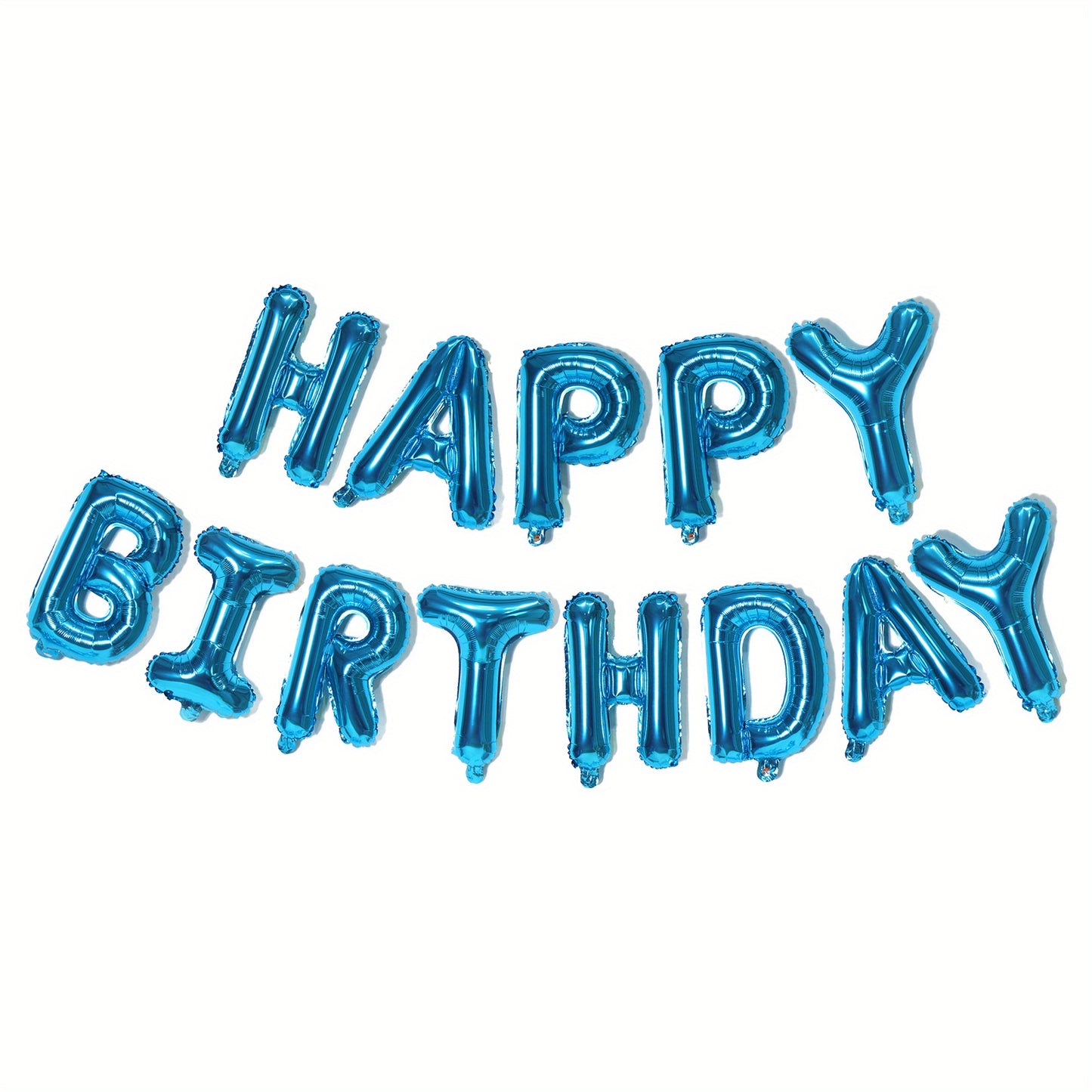 16-inch American Version Happy Birthday Letter Balloon Set, Aluminum Film, Factory Direct Sales