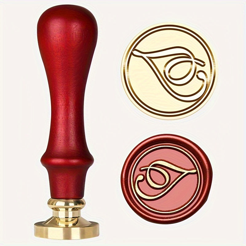 Alphabet A-Z Sealing Wax Stamp Kit for Wedding Invitations and Letter Sealing