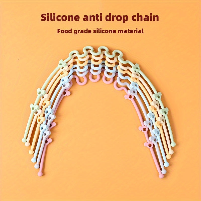 Silicone Chain with Tooth Glue, Silicone Grinding Rod attached to rope