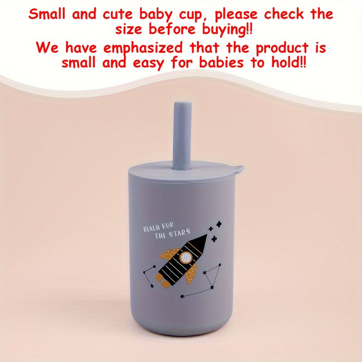 Customize your sippy cup with TYRY.HU! Made of silicone, BPA-free, and unbreakable, this easy grip cup is perfect for camping and outdoor adventures. Ideal for milk, coffee, and water. Makes a great gift for Christmas, Halloween, or back-to-school.