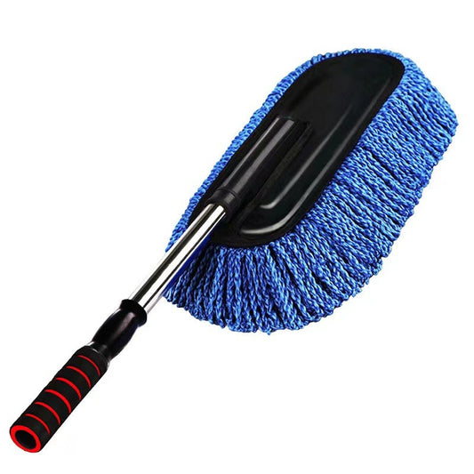 Nanofiber car wash mop with extendable design for car cleaning tasks