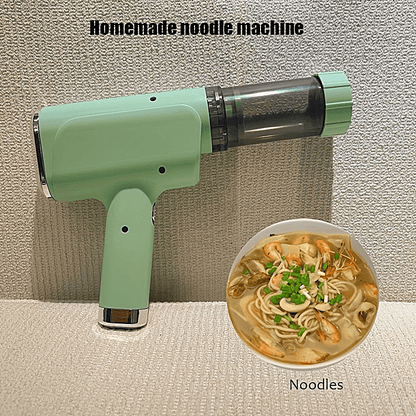 The 1-piece USB Charging Automatic Pasta & Noodle Maker Machine offers Effortless Electric Cooking in a Portable Handheld Design. With its Automatic Operation and Wireless Press Tools, this machine is the Perfect Kitchen Companion for creating Delicious