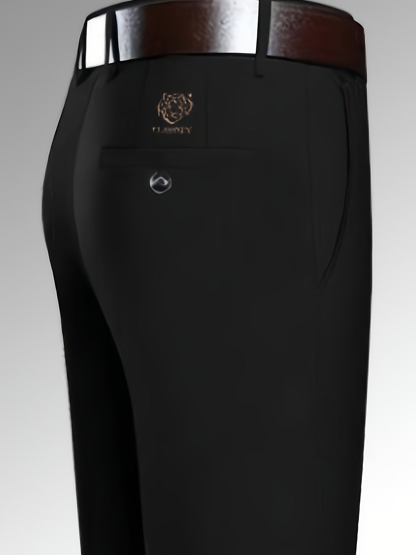 Men's straight suit pants are ideal for business activities and offices.