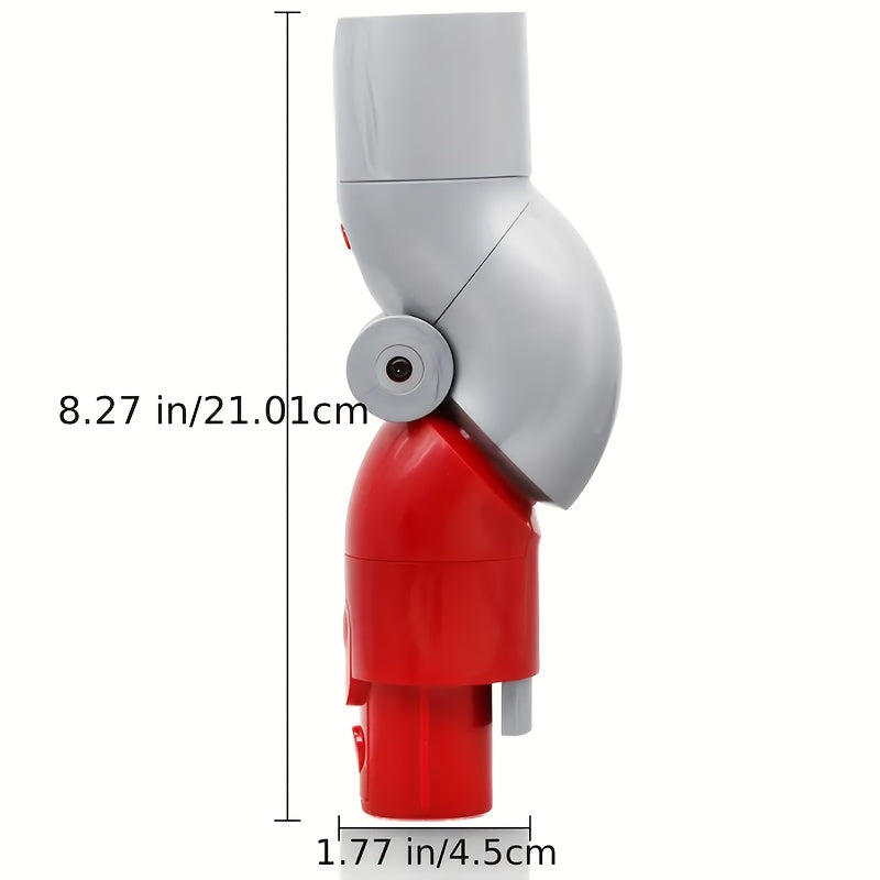 The Low Telescopic Adapter is compatible with Dyson Vacuum Cleaner Accessories V7, V8, V10, V11, and V15, and includes a swivel head for easy connection adjustments.