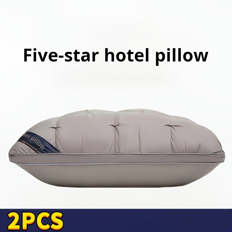 Get a good night's sleep with the 1pc Pillow, designed to support your neck and spine. This sleep massage pillow core is moisture-absorbing and breathable, making it perfect for your household bedding. Use it in the living room, bedroom, or as a stylish