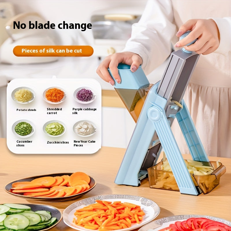 Household Manual Shredder: Multipurpose Vegetable Cutter for the Kitchen, Ideal for Potatoes