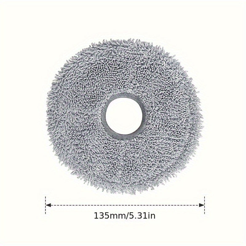 12 pieces of Mopping Pads for Dreame Bot L10s Pro, L10s Ultra, S10, S10 Pro, Xiaomi Mijia Omni Roboter X10, and Vacuum Cleaner Accessories