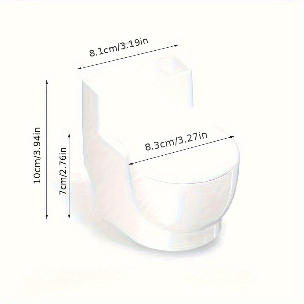 Stylish dual-purpose toilet ashtray with lid for living room or bathroom, dustproof and high-end.