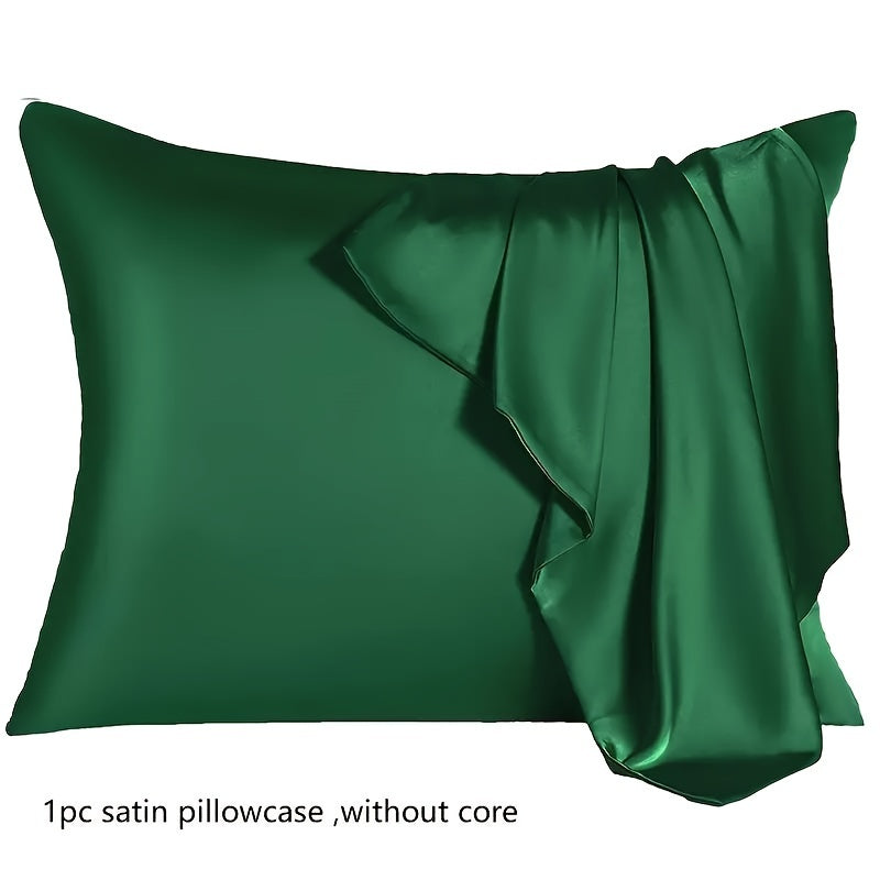 Upgrade your bedroom and sofa with this high-quality solid color satin pillowcase, designed to protect your hair and skin. Soft, breathable, and luxurious, this pillowcase will add a touch of elegance to your home décor. (Pillow not included)