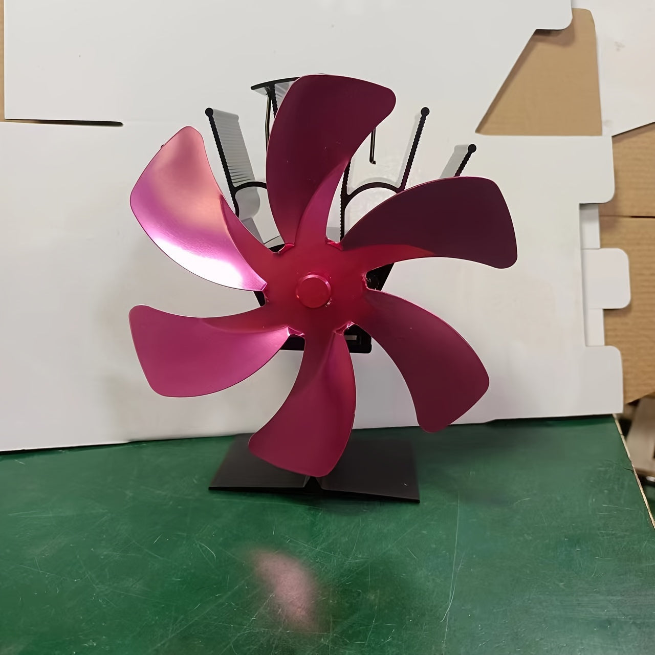 Get ready for fall and winter with a non-electric wood stove fan! This thermoelectric fan is the perfect accessory for your fireplace, making it a great gift for Thanksgiving, Halloween, or Christmas. Don't forget to stock up on essential fireplace