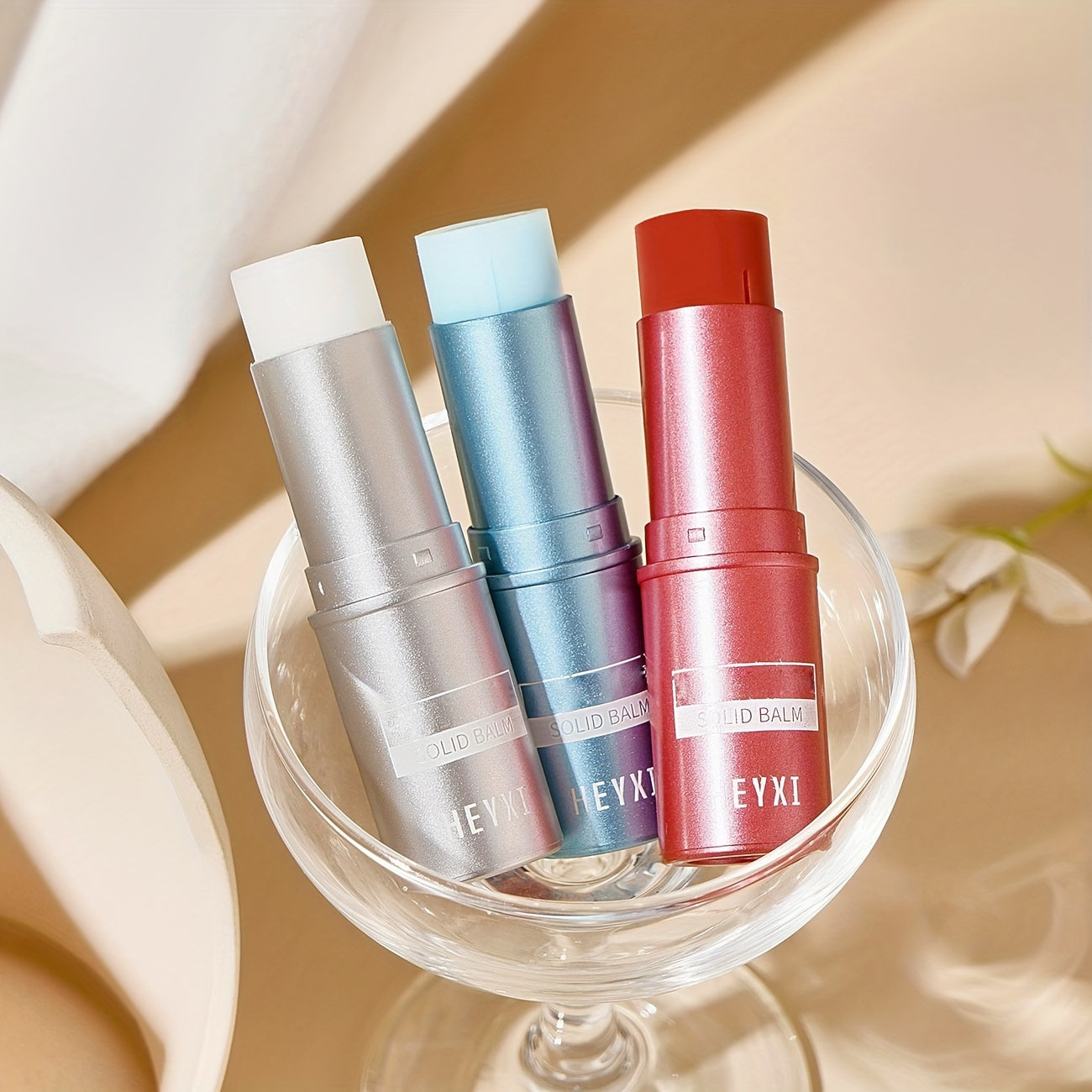 3pcs Popular Solid Balm for Lasting Fragrance