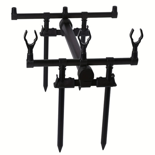 Aluminium alloy and ABS material carp fishing pole racks.