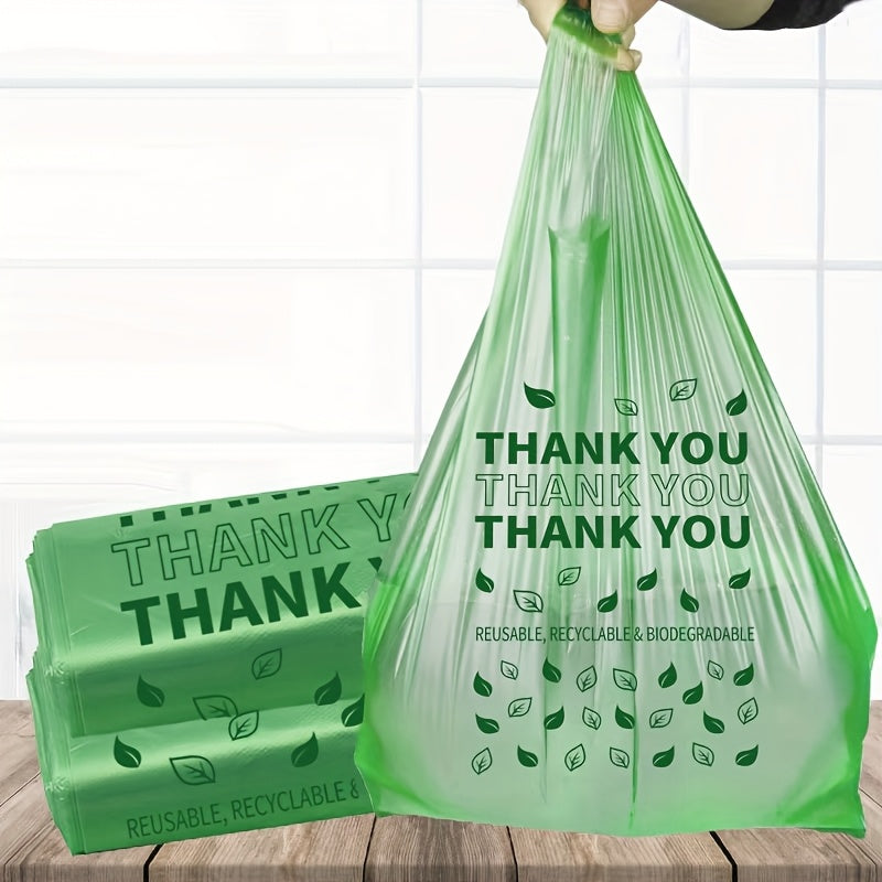 Set of 100 Long-lasting Plastic Bags - Ideal for Groceries, Fruits, and Vegetables - Perfect for Both Retail and Home