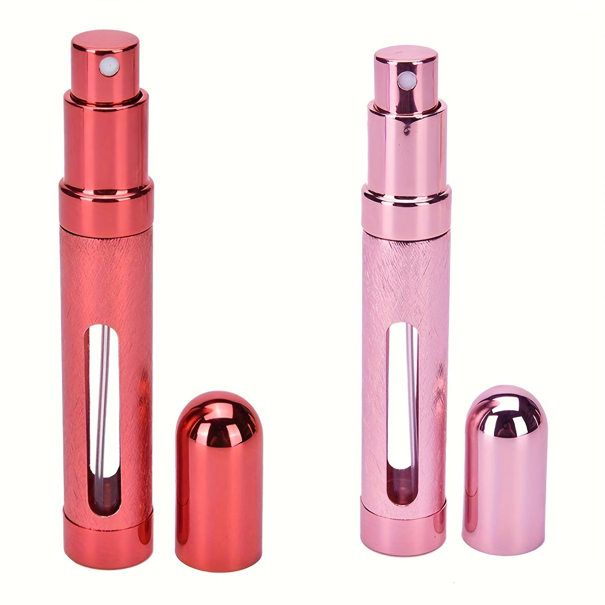 Two 12ml spray perfume bottles for easy application.